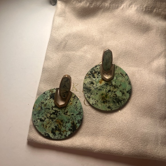 Kendra Scott Didi African turquoise earring - Picture 3 of 5